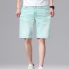 2708 Men's 10.2 OZ Slim Fit Colored Denim Shorts