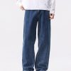 6823 Men's 11.8 OZ Cleanfit Stone Wash Relaxed Straight Jeans