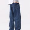 6823 Men's 11.8 OZ Cleanfit Stone Wash Relaxed Straight Jeans