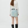 1788126195645208.jpg Women's 11.8 OZ Minimalist A‑line Raw Hem Mini Denim Skirts