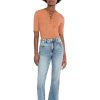 1788140539183800.jpg Women's 11.8 OZ High Rise Faded Western Cuffed Hem Flare Jeans