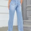 1788169354165359.jpg 35726 Women's 11.5 OZ High Rise Ripped Regular Straight Leg Jeans
