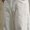 EMBD001 Men's 13 OZ 3D Embossed Embroidery Bootcut Jeans