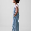1788720397692736.jpg 10.2 OZ Big Girls Vintage Workwear Baggy Barrel‑Leg Denim Overalls