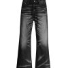 Q212  Men's 13.5 OZ 100% Cotton Heavy 3D Whiskers Bootcut Jeans
