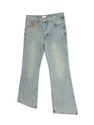 TJ126 Men's 13.6 OZ Mud Vintage Wash Bootcut Jeans