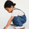 Baby Girls 9 OZ Lyocell Bib Denim Overalls