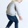 Toddler Girls 9 OZ Minimalist Stretch Slim Fit Straight Leg Rolled Cuff Jeans