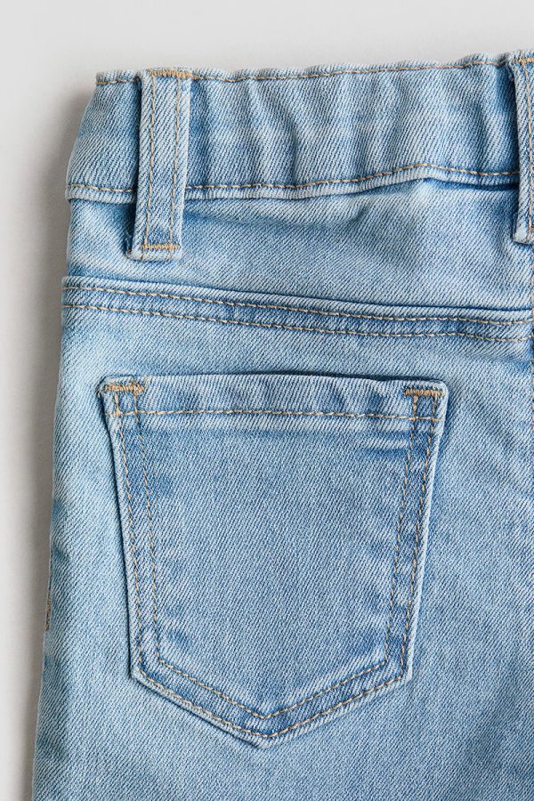 1788969510431282.jpg Toddler Boys 9 OZ Minimalist Stretch Slim Fit Straight Leg Rolled Cuff Jeans