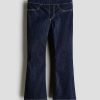 HMKD020  Superstretch Flared Leg Jeans  Cotton 64%, Polyester 34%, Spandex 2%   2-8