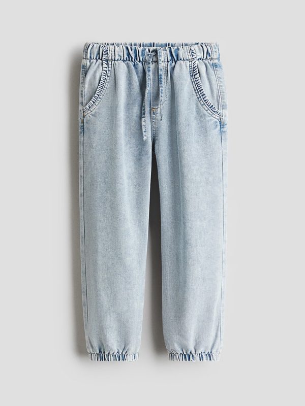HMKD026  Denim Joggers  Cotton 78%, Polyester 22%  2-8