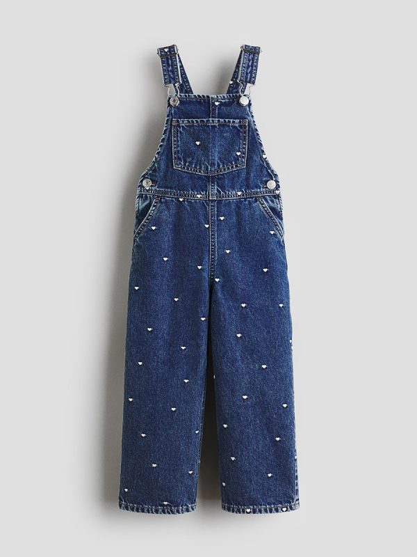 1789054950361093.jpg HMKD032 Patterned denim dungarees Cotton 100% 2-8