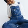 1789054962343247.jpg HMKD032 Patterned denim dungarees Cotton 100% 2-8