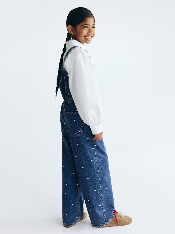 1789054964791467.jpg HMKD032 Patterned denim dungarees Cotton 100% 2-8