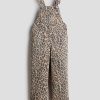 HMKD032  Patterned denim dungarees  Cotton 100%  2-8