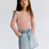 HMKD037  Denim Skirt  Cotton 100%  2-8