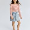 HMKD037  Denim Skirt  Cotton 100%  2-8