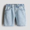 HMKD047  Knee-length Denim Shorts ShellCotton 60%, Lyocell 40% Pocket  LiningPolyester 65%, Cotton 3
