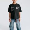 HMKD018  Loose-Fit Barrel-Leg Jeans  Cotton 100%  2-8