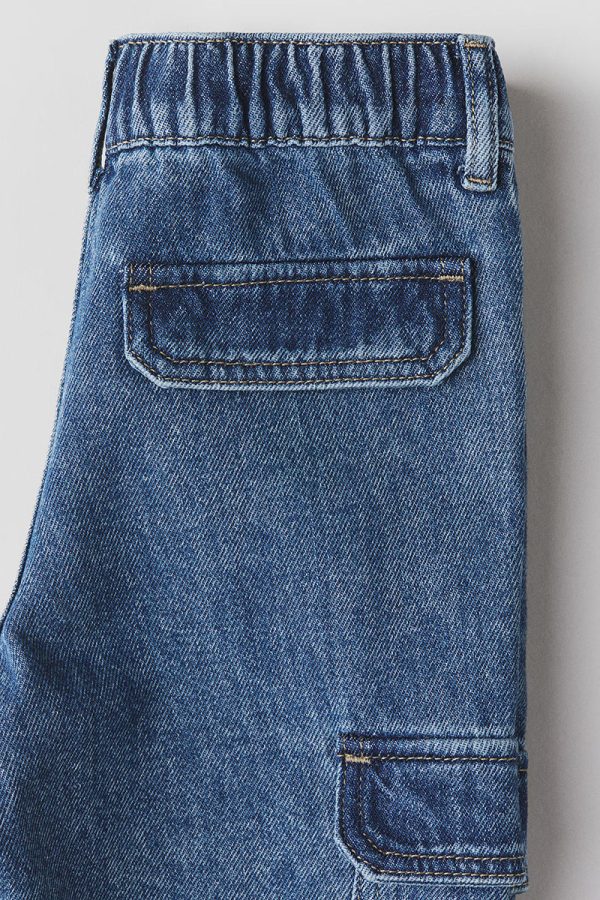 HMKD014  Relaxed Tapered Fit Jeans  Cotton 100%