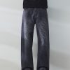 1501 Men's 14.8 OZ Chenille Tone‑on‑Tone Jacquard Straight Jeans