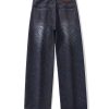 1501 Men's 14.8 OZ Chenille Tone‑on‑Tone Jacquard Straight Jeans