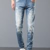 1789718103118431.jpg 5107 Men's 10.8 OZ Vintage Destroyed Wash Ripped Distressed Skinny Jeans