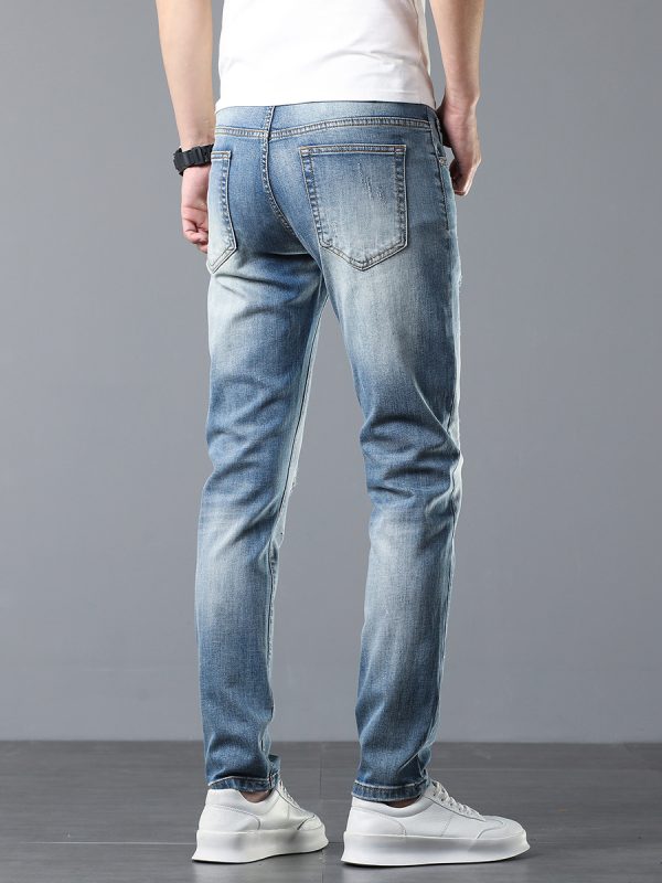 1789718137189657.jpg 5107 Men's 10.8 OZ Vintage Destroyed Wash Ripped Distressed Skinny Jeans