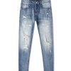 1789718158180500.jpg 5107 Men's 10.8 OZ Vintage Destroyed Wash Ripped Distressed Skinny Jeans