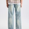 1790235166710158.jpg DZ2017 Men's 11.8 OZ Light Vintage Faded Wash Regular Straight Jeans