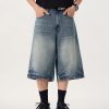 1790241572152272.jpg 7033 Men's 11.8 OZ Baggy Wide Leg 7/10 Length Denim Capris Jeans