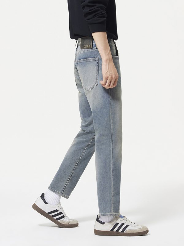 1790370535155658.jpg 5001 Men's 10.8 OZ Stretch Slim Straight 9/10 Ankle Length Jeans
