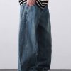 PL2268  Men's 12.8 OZ Vintage Light Wash Baggy Balloon Jeans