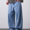 PL2279  Men's 12.8 OZ Vintage Light Stone Wash Baggy Balloon Jeans